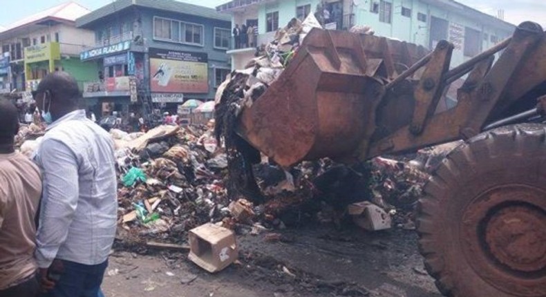 Refuse dump in Owerri, Imo State