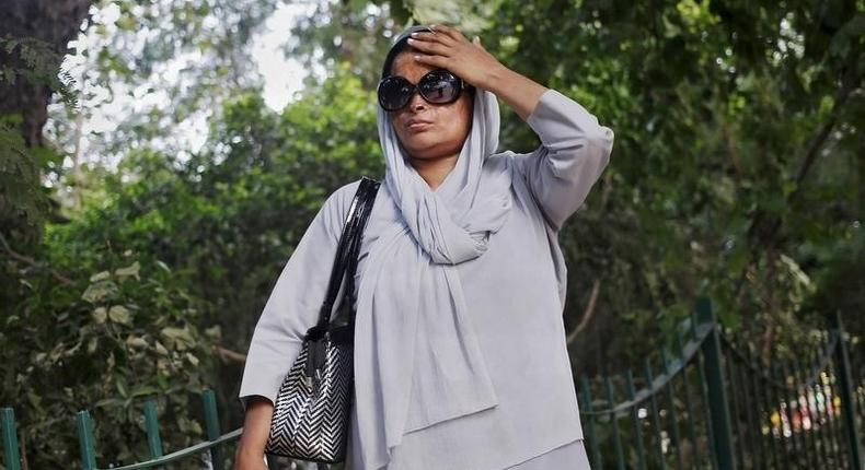 Indian acid-attack survivor becomes face of fashion brand