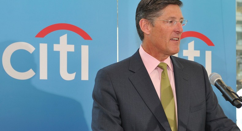 Citigroup CEO Michael Corbat.