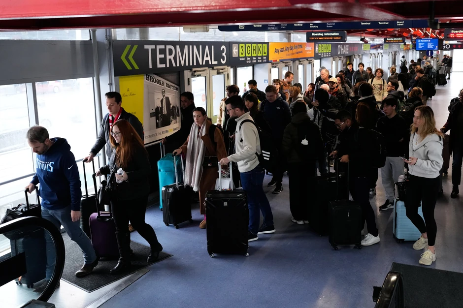 Aerodrom u Čikagu 30. novembra