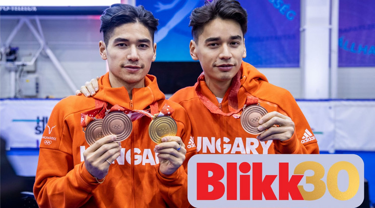 A Liu fivérek történelmet írtak a magyar sportban olimpiai aranyukkal - már elhagyták az országot, kínai színekben versenyeznek tovább/Fotó: Northfoto