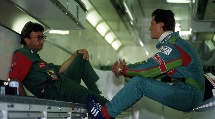 Eddie Jordan jól ismerte a Schumacher családot. Fotó: Getty Images