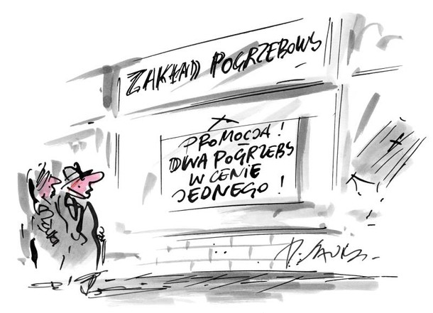 sawka pogrzeb