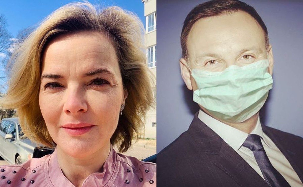 Monika Zamachowska, Andrzej Duda