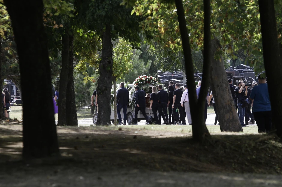 Sahrana Strahinje Stojanovića