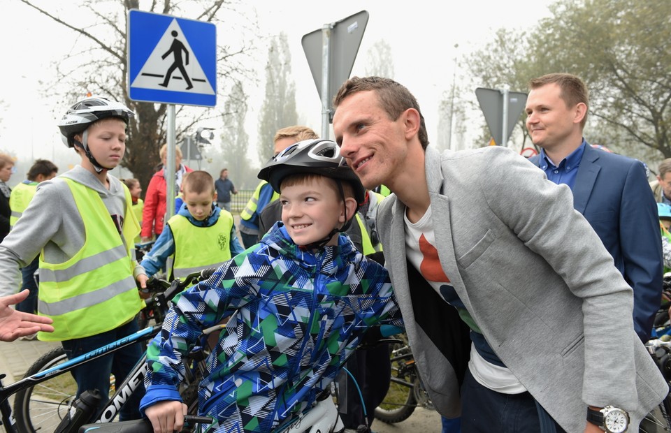 KRAKÓW BEZPIECZNY ROWER SPOTKANIE Z RAFAŁEM MAJKĄ (Rafał Majka)