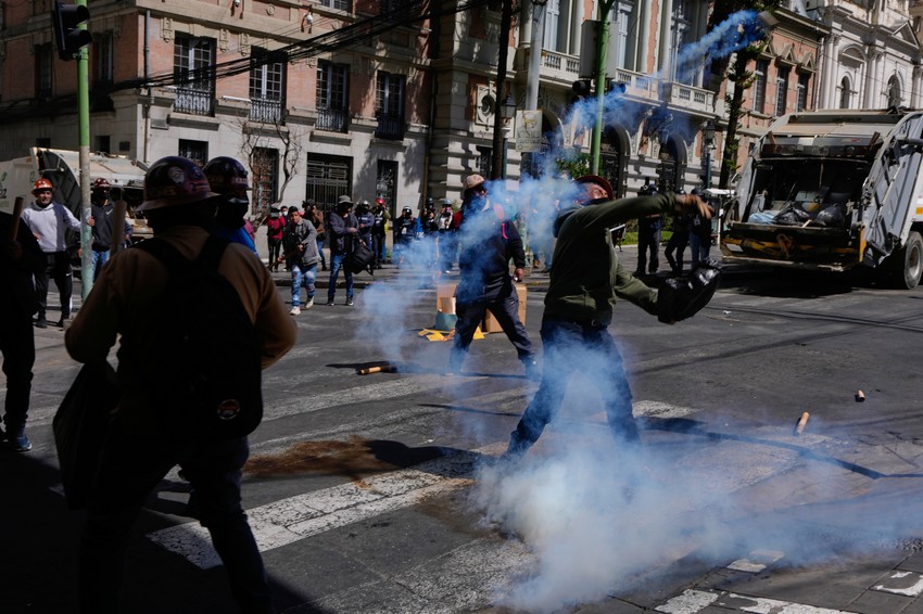 Protest u Boliviji