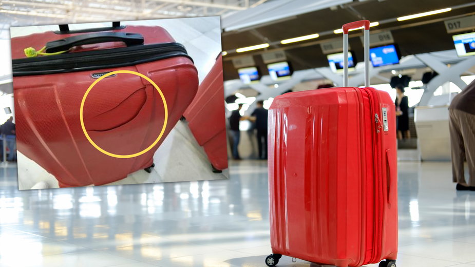 Reklamowali zniszczone walizki na lotnisku. Linie lotnicze milczą (Zdj. Czytelnik)