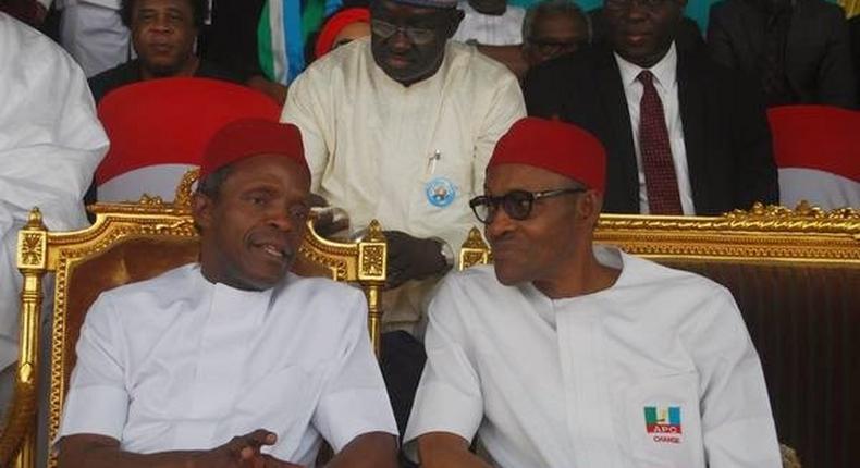 President Muhammadu Buhari and Vice President Yemi Osinbajo