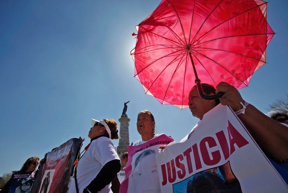 Protest povodom nestalih devojčica u Meksiku