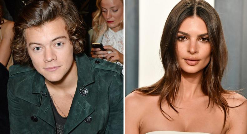 A video of Harry Styles calling Emily Ratajkowski his celebrity crush in 2014 has resurfaced online.David M. Benett/Getty Images for Burberry, Frazer Harrison/Getty Images