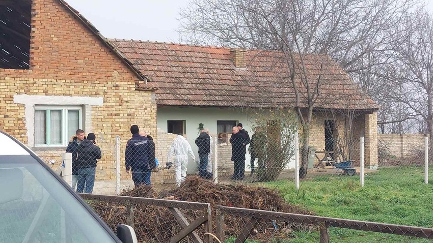 Uviđaj ubistva žene u Srbobranu
