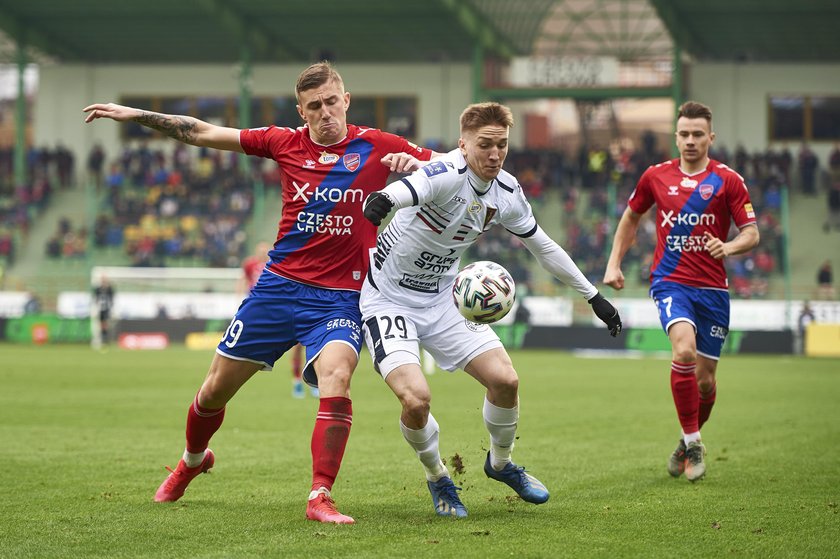 Ekstraklasa piłkarska: Raków Częstochowa - Pogoń 0:0