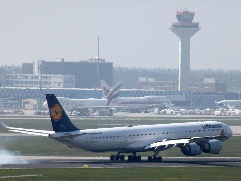 Samolot linii lotniczych Lufthansa