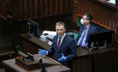 'Konfederacja zajmie się wami'. Burza po słowach Nitrasa do Lewicy w Sejmie [WIDEO]