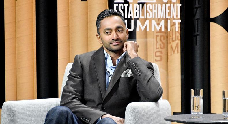 Investor Chamath Palihapitiya.
