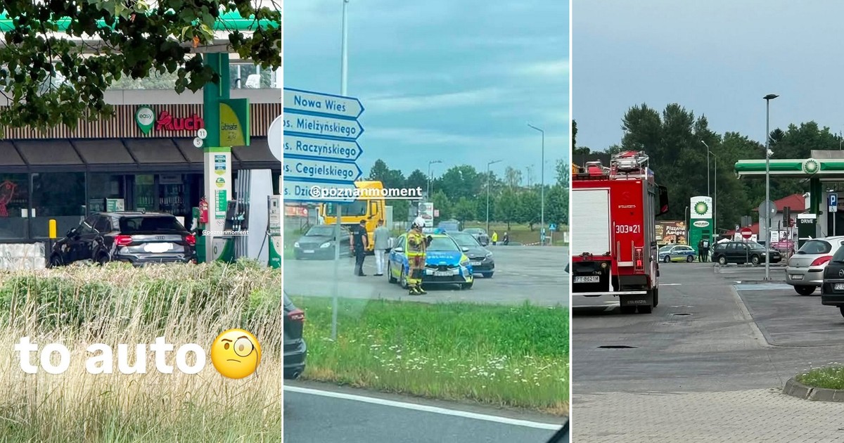 Bomba w Audi na stacji w Swarzędzu – samodzielny zamachysta