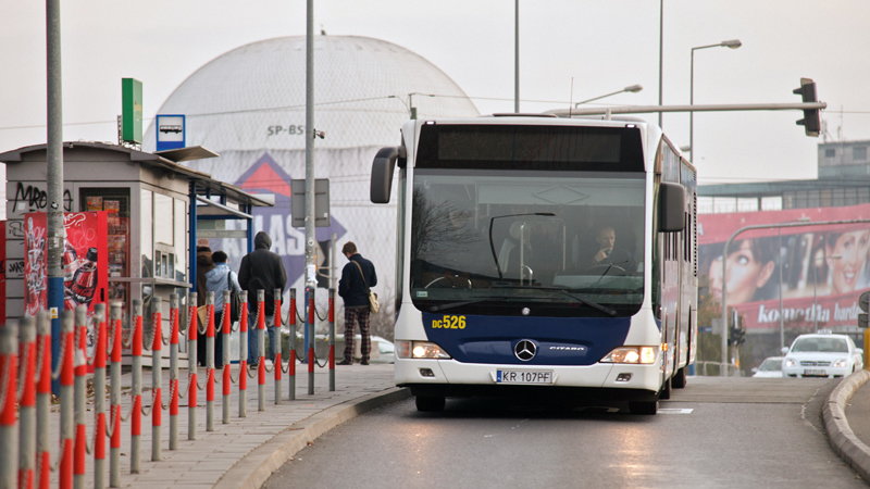 Autobus MPK, Kraków - Fot. Dariusz Suchan/Onet