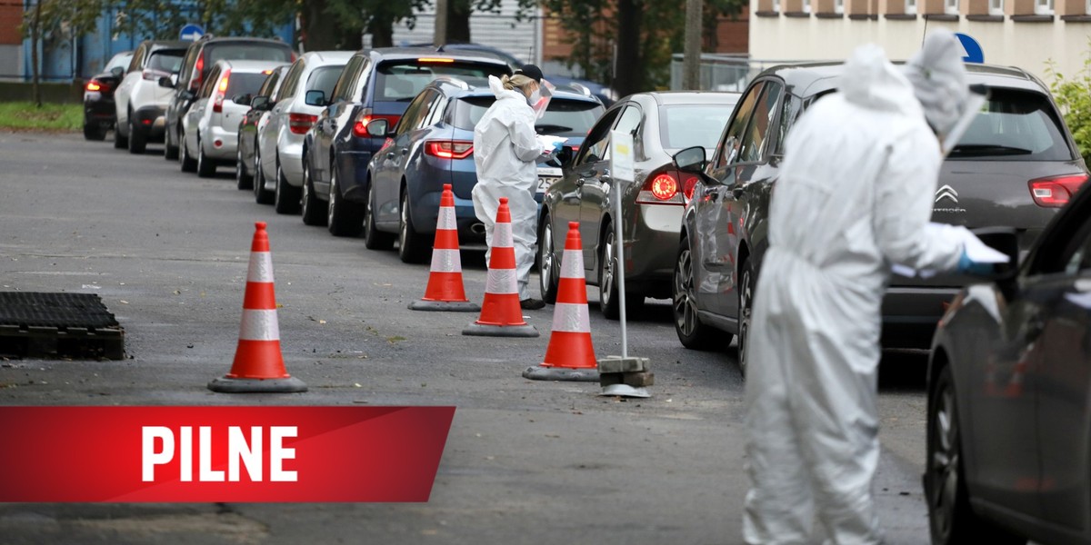 Wyniki podawane w poniedziałki tradycyjnie są niższe. To efekt mniejszej liczby testów wykonywanych w weekendy