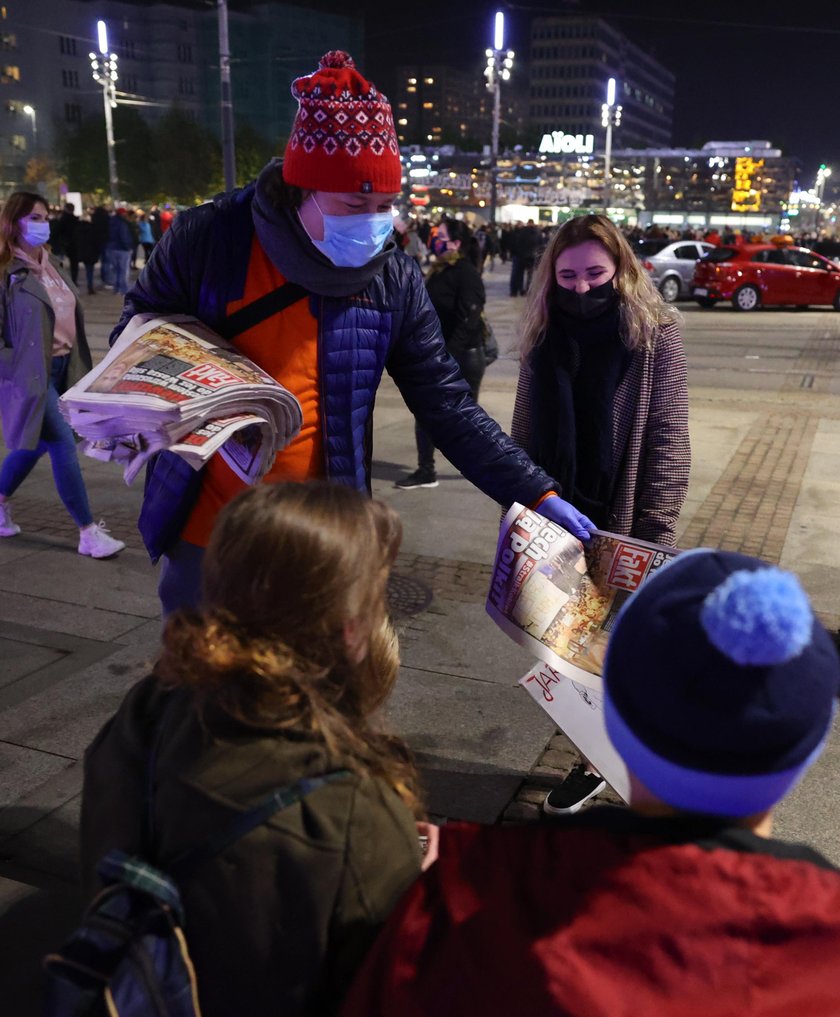 Protesty przeciw orzeczeniu Trybunału Konstytucyjnego