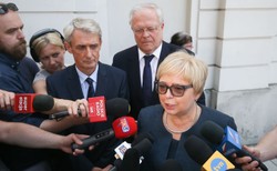 Gersdorf: Timmermans wspaniale pracuje dla Polski. Za kilka lat stanie tutaj jego pomnik