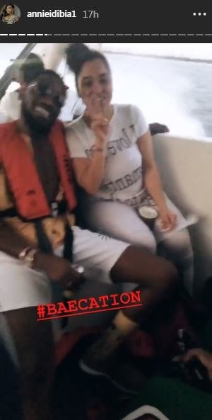 D'banj and his wife 