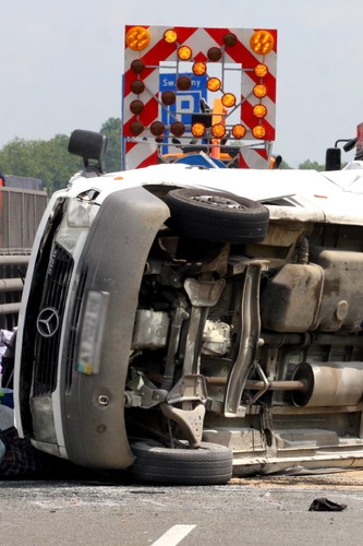 Wypadek na autostradzie A4
