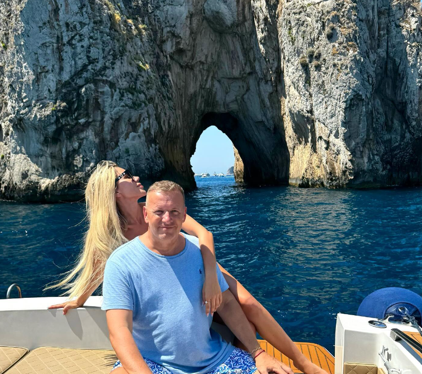 Podnikateľka Laura Vizváryová a expredseda NR SR Boris Kollár.