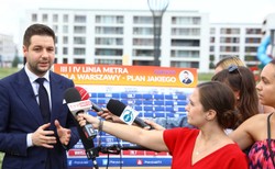 Metrem z Białołęki na Wilanów. Jaki obiecuje budowę nowych linii po wygraniu wyborów