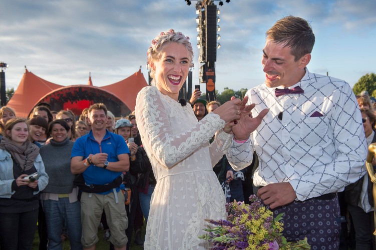 Ślub na Roskilde Festival 2014
