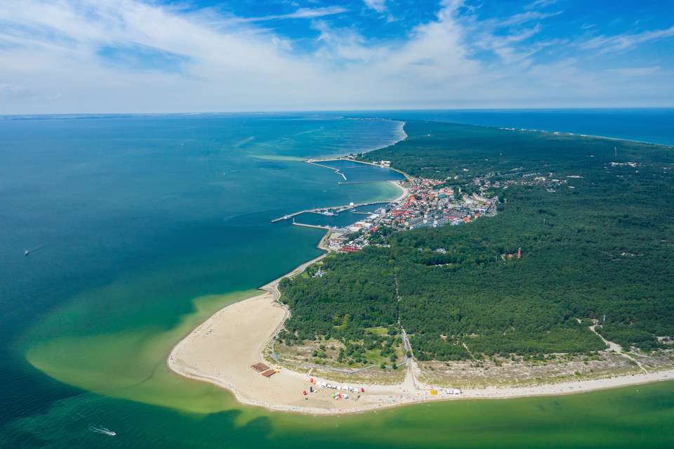 Plaża w Helu, Polska