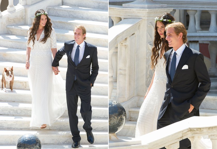 Andrea Casiraghi i Tatiana Santo Domingo