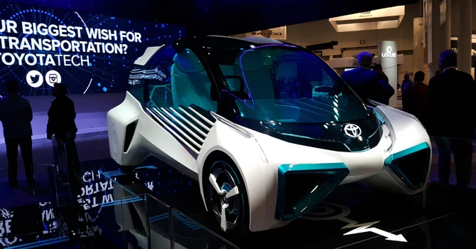 Toyota FCV Plus na CES 2016