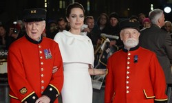 Angelina Jolie zamieniła Brada Pitta na... weteranów [ZDJĘCIA]