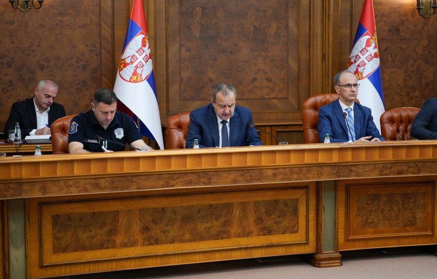 Ivica Dačić i Đuro Macut