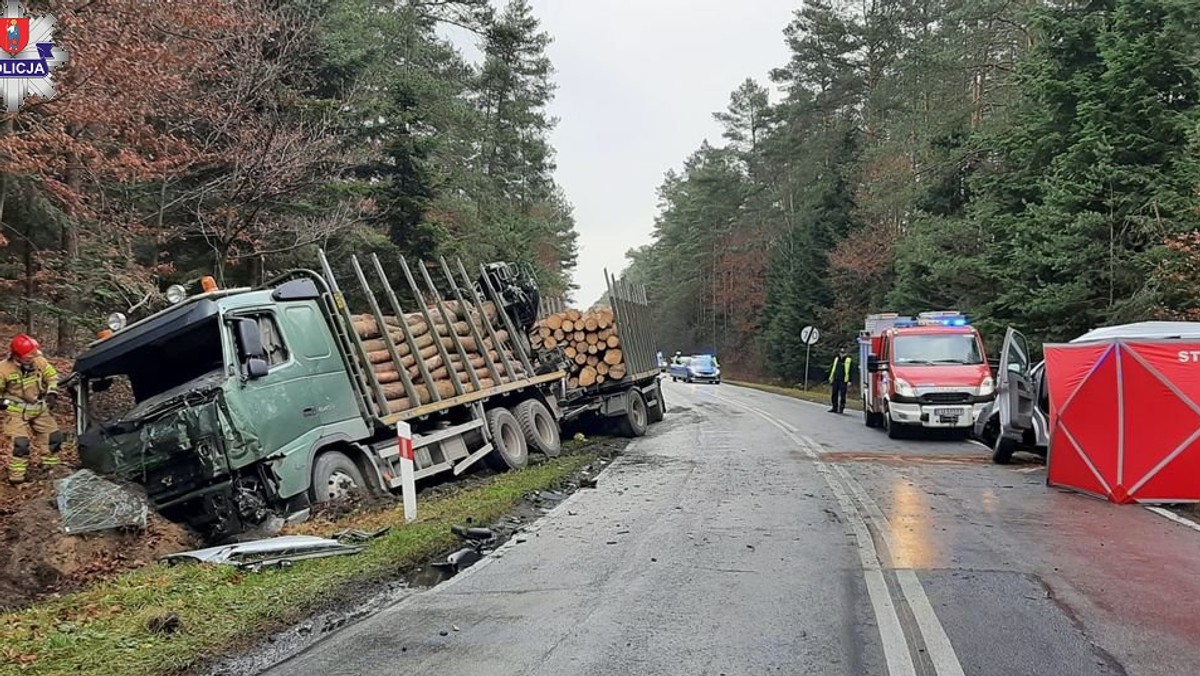 Lubelskie Tragiczny wypadek w okolicy Zamościa