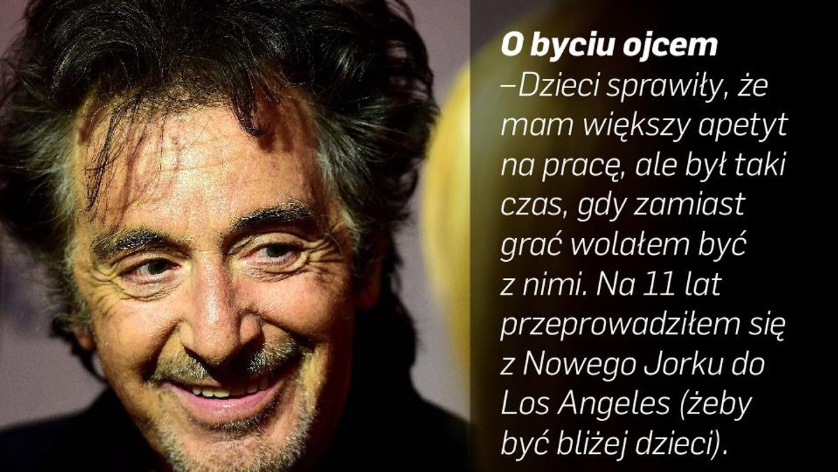 Al Pacino dla Newsweeka