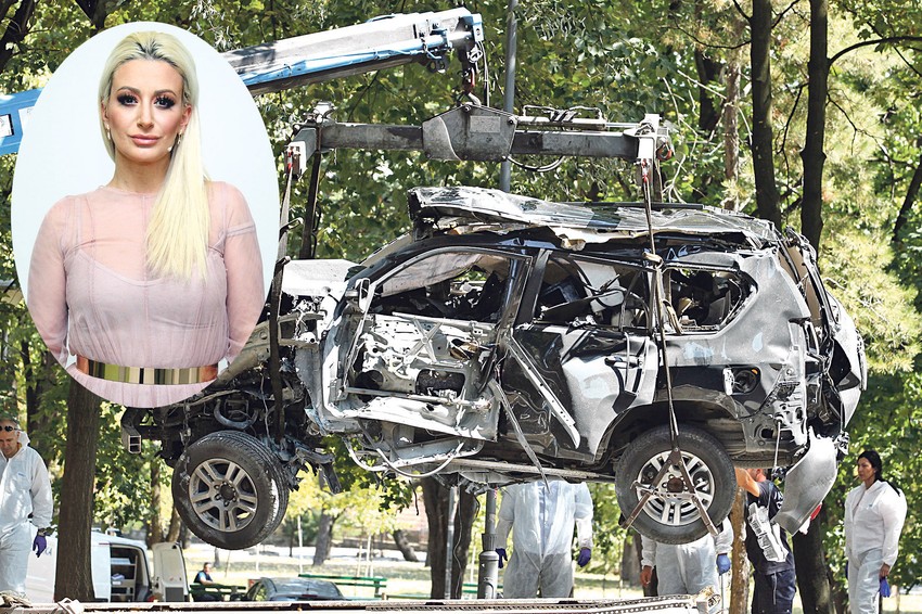 1. septembar 2018., Autokomanda: Eksplodirao automobil u vlasništvu voditeljke Dušice Jakovljević