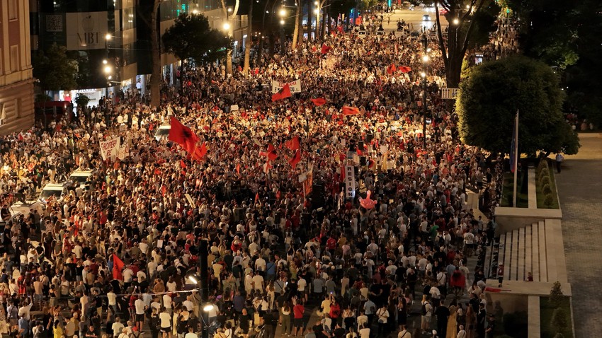 Protest u Tirani 27. juna zbog izgradnje odmarališta