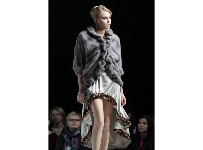 Pokaz kolekcji Hermana Shalumova podczas Russian Fashion Week