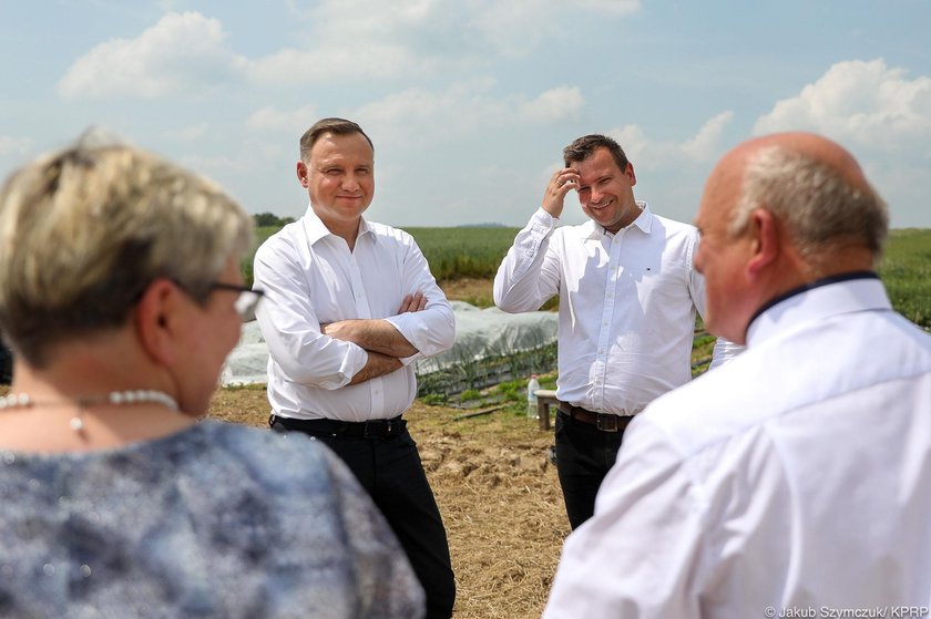 Prezydent Andrzej Duda u Bardowskich. Skrytykowali ich za strój