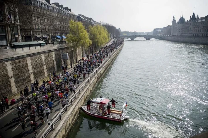 Schneider Electric Marathon de Paris. Dzień wyścigu: 6 kwietnia 2014 r. 