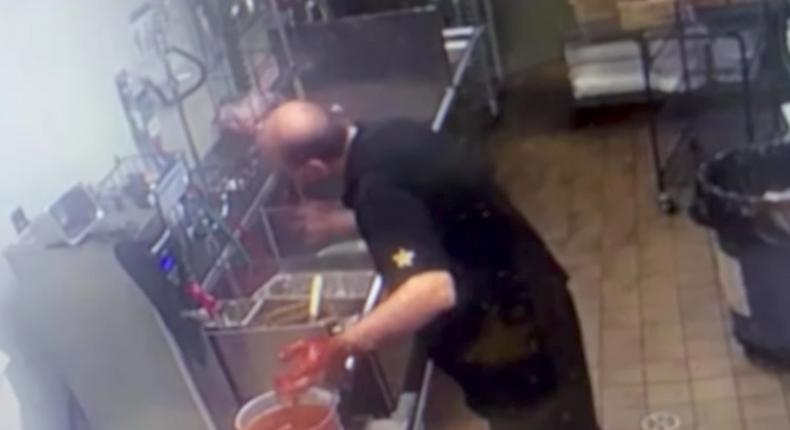 The CBC obtained security footage of the shocking food safety violations.