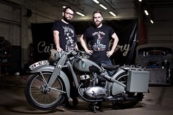 Motocykl DKW NZ-250. Reanimowali maszynę zdobytą na Wehrmachcie. ZDJĘCIA