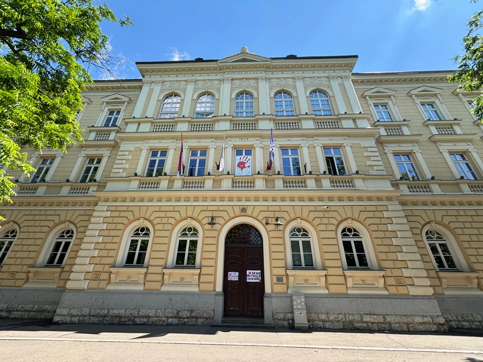 Blokada Zemunske gimnazije