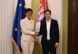 Marta Kos i Ana Brnabić
