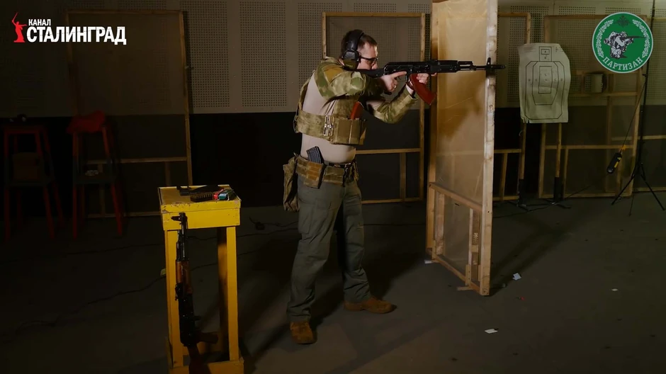 Šef Ruske carske legije Denis Garijev