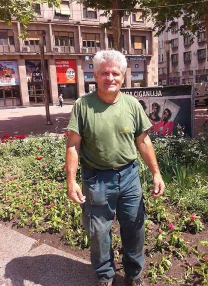 Vlasta Blagojević, radnik "Zelenila"