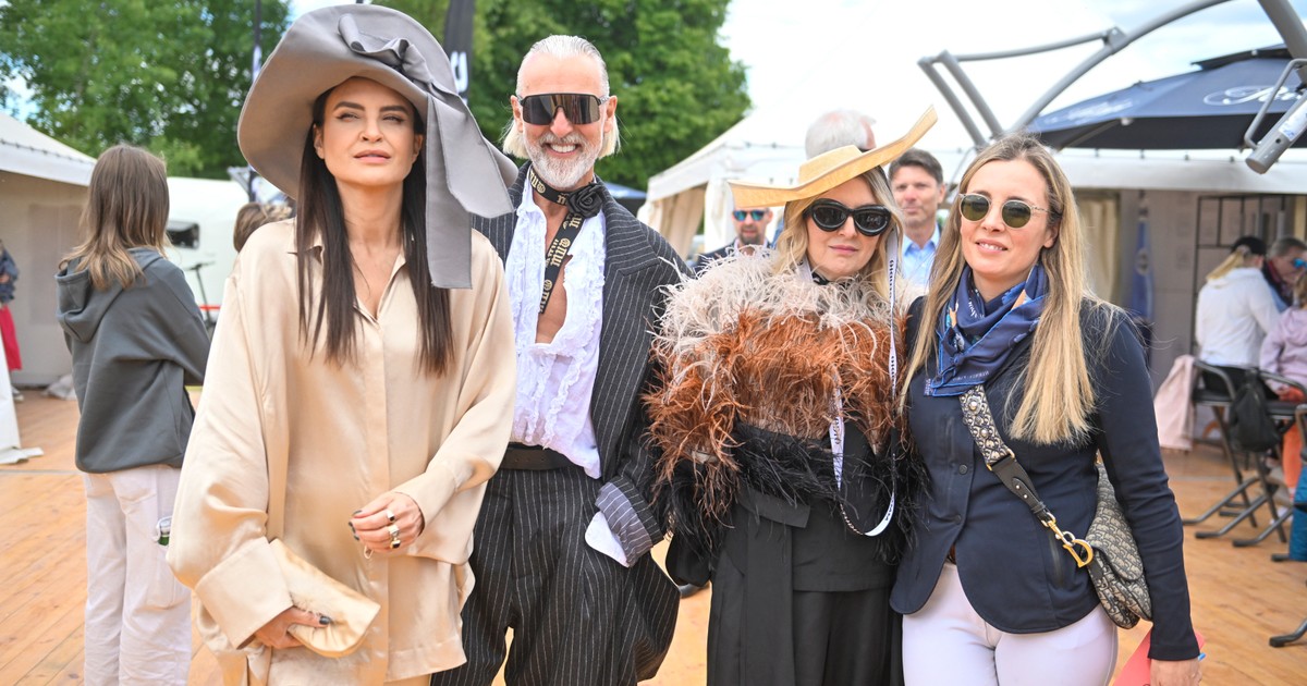 La esposa de Kraśka invitó a las estrellas a su casa.  Así se veía la fiesta en Gałków