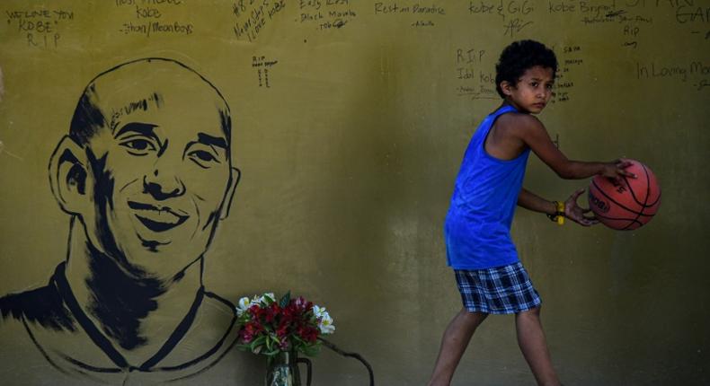 Devastated locals had hoped that Bryant would one day step into what they called the 'House of Kobe' -- a court adorned with wall-sized murals of his likeness